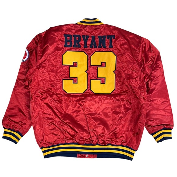 Kobe Bryant Headgear Classics McDonald's All American High School Satin Jacket - Picture 2 of 6